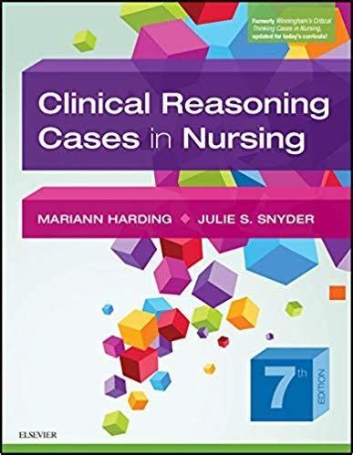 Self-Directed Learning Activities Chapter 9. . Clinical reasoning cases in nursing pdf